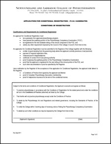 Conditions Forms 0301 Rev. 2011 Rev.Sept.2011